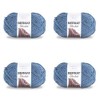 BERNAT Blanket Big Pack of 4 Balls-300g Each Ball-Country Blue