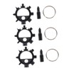 Tofficu 3pcs Octopus Design Multi Functional Bike Tool Portable Screwdriver