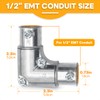 Loyzen 1/2 Inch EMT to EMT 90 Degree Inside Corner
