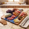 Couple Resin Acacia Wood Charcuterie Cutting Board - 2 Piece