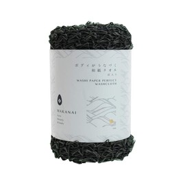 Makanai Body Ga Unazuku Washi Towel (Charcoal) 1 Piece