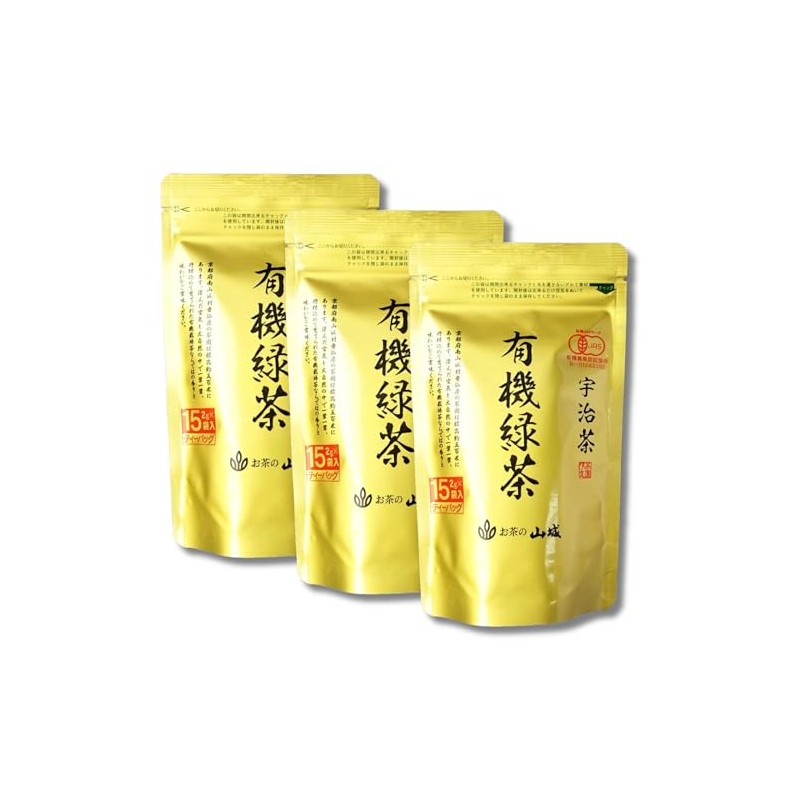Yamashiro Bussan [Uji Tea Organic Green Tea Tea Pack, 15