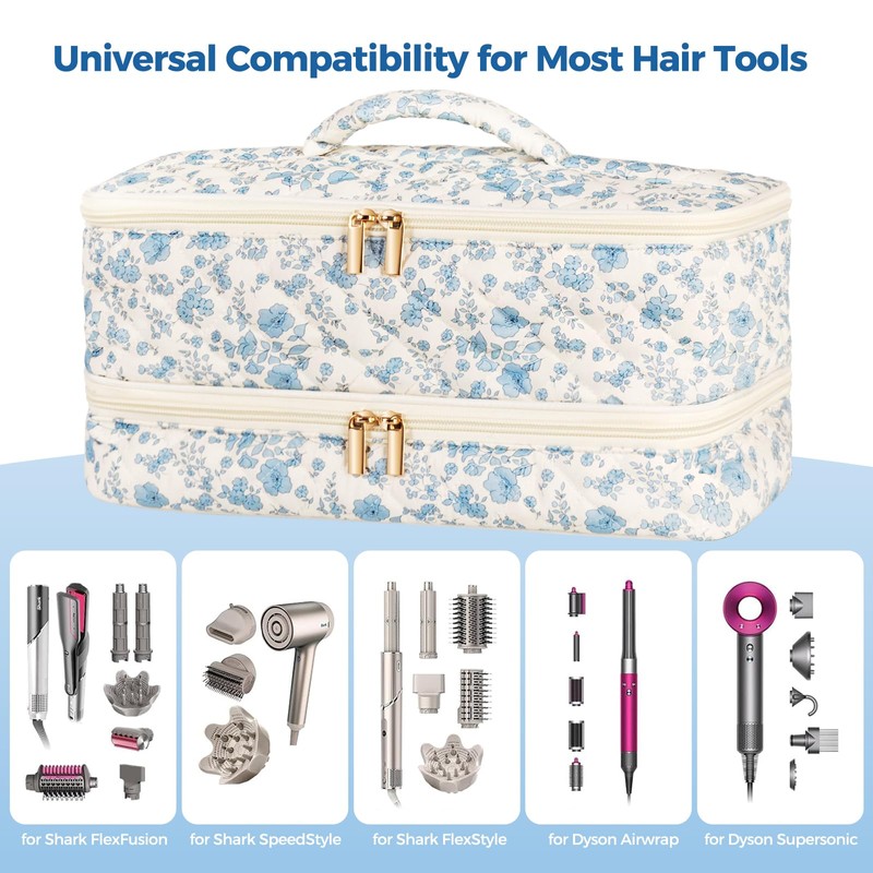 Hair Tools Travel Bag for Shark Flex Style Hair Dryer,