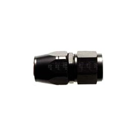 XRP 100008BB Size 8 Black Straight Hose End