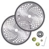 CZS 10" x 80T Carbide Tip Brush Cutter Blades Premium
