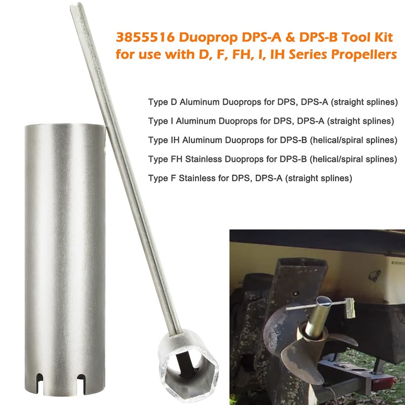 Duo/Twin Prop Tool Kit 3855516 Propeller Wrench for Volvo Penta