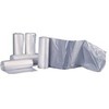 Colonial Bag High Density Trash Can Liners- 24 x 24, 10 Gallon, 8 mic, Clear (1000 Bags/Case)