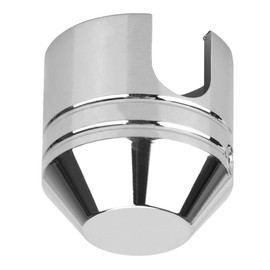 KACEPAR CNC Aluminum Banjo Bolt Cover, Motorcycle Brake Caliper Bolt Cover, Motorcycle Aluminum Banjo Bolt Cap Cover, Silver