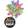 Rhode Island Novelty 3" Light-Up Star Tangle Ball 12 Pack