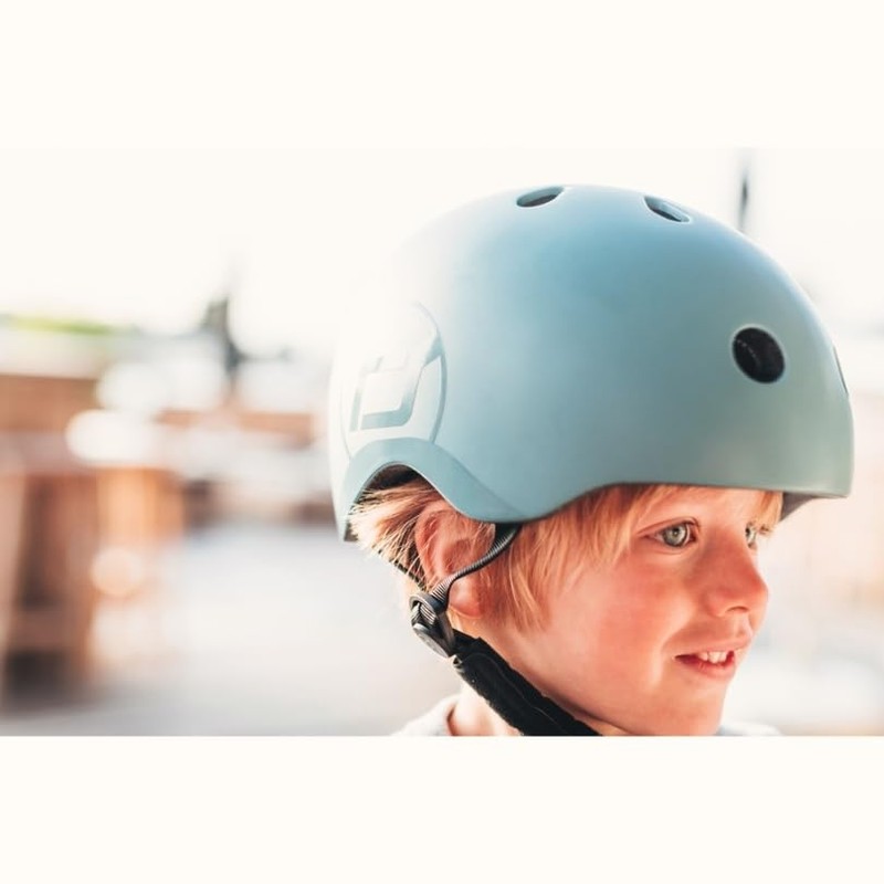 Scoot & Ride Uni - Baby Kid Helmet - Olive