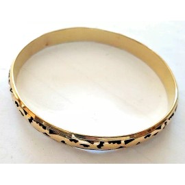 Unbranded Pierced Brass Bangle