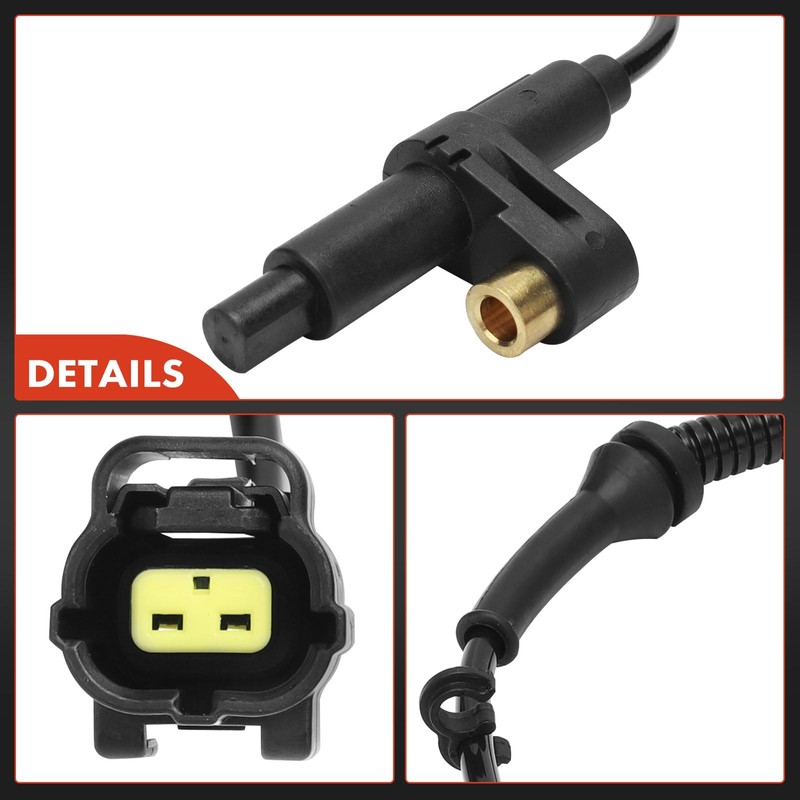 Frankberg 2x ABS Sensor Wheel Speed Front Left Right Compatible