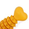 Rosewood Rubber, Tough Chew Resistant, Bone Dog Toy, Assorted Colours