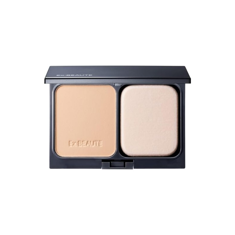 EX:BEAUTE Vision Foundation Silk, Made in Japan, Powder Foundation (Ochre