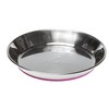 Rogz Anchovy Stainless Steel Durable Non Slip Cat Bowl Pink