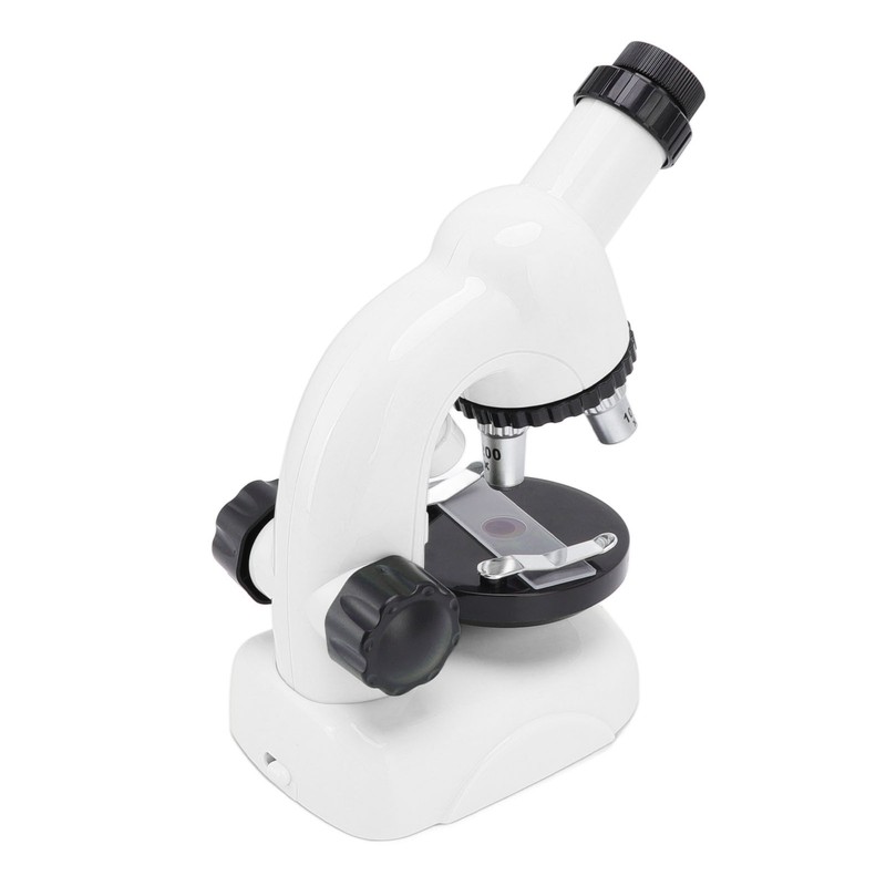 Kids Microscope Science Kit HD Magnifying Glass Student Biological Microscope