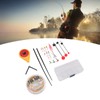 Winter Fishing Set High Strength with Plastic Box Ice Fishing