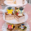 24Pcs Kindergarten Graduation Cupcake Toppers, Class of 2025 Congrats Grad