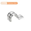 uxcell 25Pcs 5/8 Inch Rigid Pipe Straps, One Hole Straps