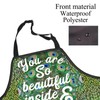 Peacock Apron With Pockets Peacock Gifts for Peacock Lovers You