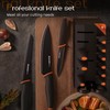 Knife Set, Astercook 15 Pcs Dishwasher Safe Kitchen Knife Set