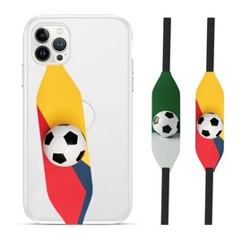Switchbands Universal Phone Grip Strap |Reversible & Comfortable Hand Straps for Phone | Phone Grip Holder for Secure handling & Compatible for Almost All Phone Cases - Soccer Ball