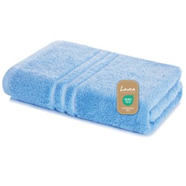 Lavea Sauna Towel 80 x 200 cm, Terry Series Elena, Dolphin Blue