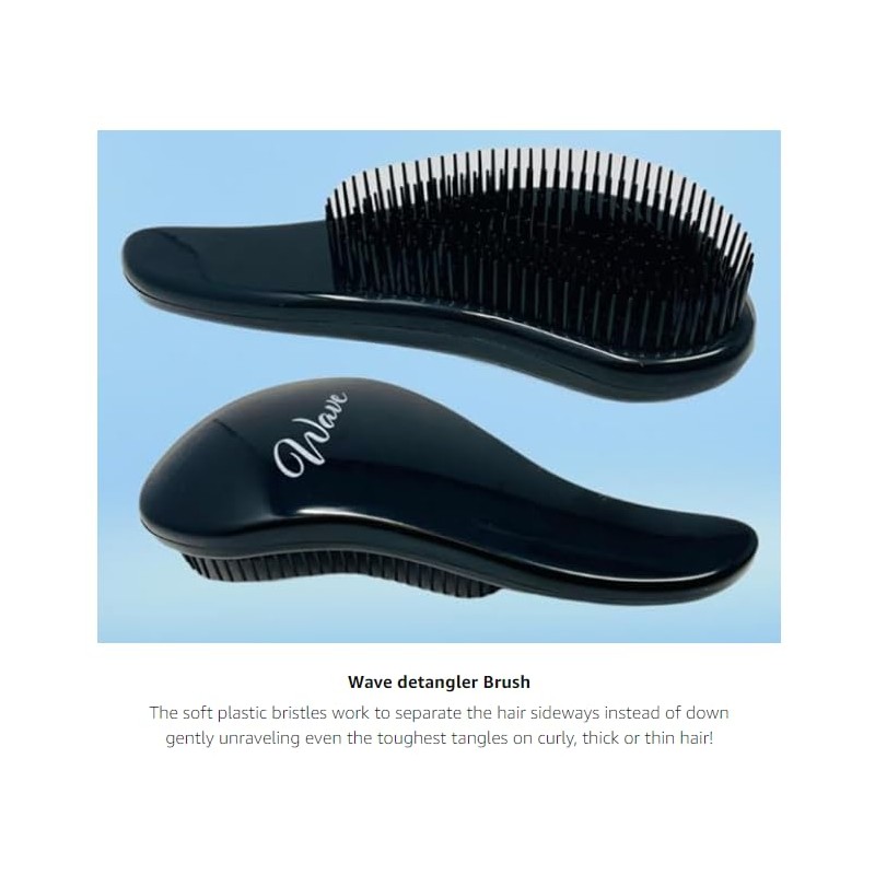 G.B.S Cepillo para desenredar ondas, profesional, sin dolor, para cabello