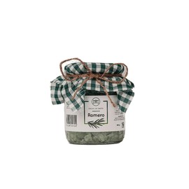 Sales de Baño 500gr - Burbujeantes, Terapéuticas | Lavanda, Eucalipto, Menta, Árbol de Té | Extractos naturales y aceites esenciales. (Romero)