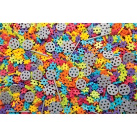 Meli 67225 Basic Constructor Animals Kreativspielzeug, Bunt, 400 Stück