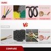 Nilight 25 Feet 4 Way Trailer Wire Extension Cable 14