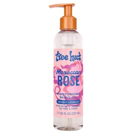 Tree Hut Moroccan Rose Moisturizing Shave Oil, Hydrating Gel-to-Oil Formula for a Smooth Shave, For All Skin Types, 7.7 fl oz
