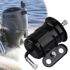 E-Vniko 15440-90j00 High Pressure Fuel Filter Compatible with Suzuki Outboard 6 Cylinder 4 Stroke DF200 DF225 DF250 DF300 Replace 15440-93j00 5033704 5034985