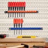 3-H Screwdriver Organizer, 4 pcs Pegboard Screwdriver Holder,Newly Opened Mold