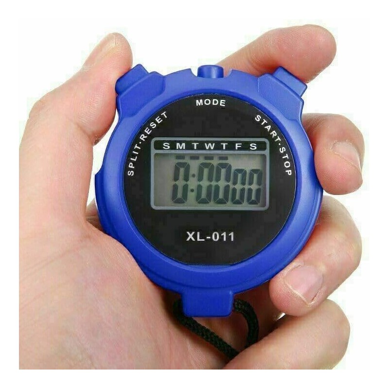 Digital Sports Stopwatch Timer, Multi-Function Large Display Stopwatch With Countdown