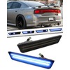 PWOBVZ Dynamic Blue Rear Side Marker Lights Compatible With Dodge