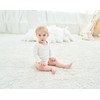 HahaNice Long Sleeve Bodysuits Cream White 24 Months