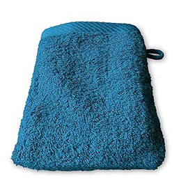 Lanudo® Pure Line Luxury Wash Mitt 600 g/m² 21 x 15 cm 100% Finest Premium Terry Cotton of the Highest Quality Flannel/Wash Cloth Turquoise