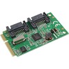 DeLOCK MiniPCIe I/O PCIe Module with Full Size 6GBps 2x
