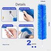 2 Pcs Zylphion Fan Cleaning Brush, Bendable Fan Cleaner Flexible