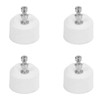 4PCS GU10 to MR16 Adapter Socket Heat Resistant Lamp Holder