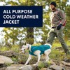 RUFFWEAR Overcoat Jacket, Dog Coat with Leash & Harness Portal