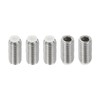 PATIKIL M8x20mm Nylon Tip Grub Screw, 5pcs 304 Stainless Steel