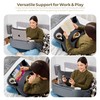 TabCouchCaddy Lap Desk Pillow - Cushioned Lap Pillow for Reading,