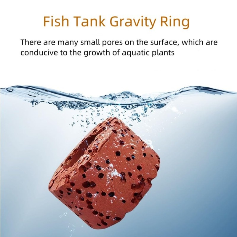 20 Pcs Aquatic Water Plant Fixed Rings, Aquarium Anchors Fish
