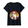 Christmas Aloha Mele Kalikimaka V-Neck T-Shirt, black