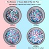 MoonxHome Ball Pit Balls 500pcs for Toddlers, Plastic Toy Balls