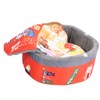 Noodle Box Cat Bed Japanese Style Semi Enclosed Soft Comfortable