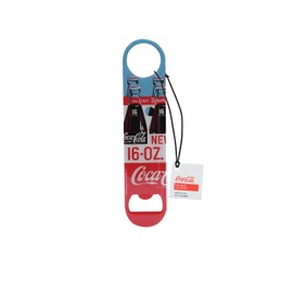 TableCraft's Coca-Cola Flat Metal Bottle Opener, Graphic, Red