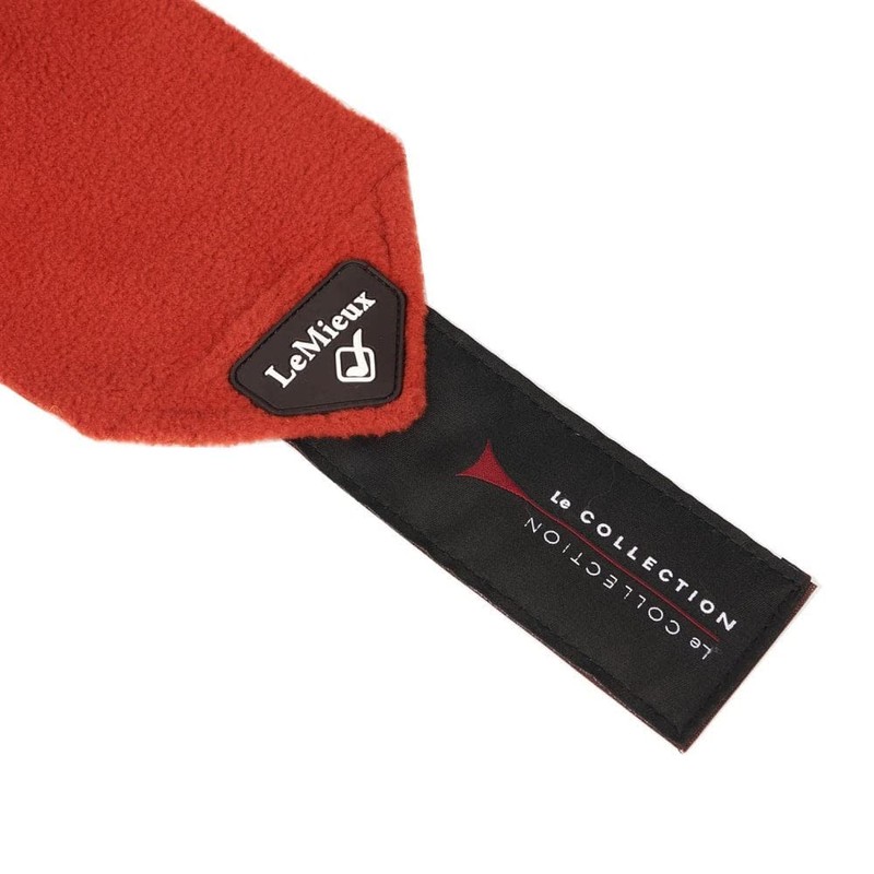 LeMieux Classic Polo Bandages in Sienna with Zipped Case -